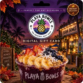 $50.00 Playa Bowls Giftcard [Instant Delivery]