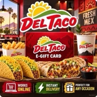 $15.00 Del Taco Gift Card⚡️FLASH SALE ⚡️