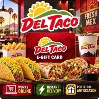 $15.00 Del Taco Gift Card⚡️FLASH SALE ⚡️
