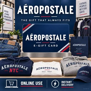 $100.00 Aeropostale Gift Card⚡️FLASH SALE ⚡️