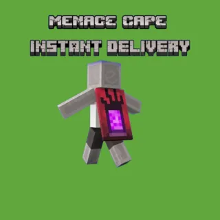 Minecraft Menace Cape - XBOX SERIES X|S, XBOX ONE - WINDOWS 10/11| Java [INSTANT DELIVERY]