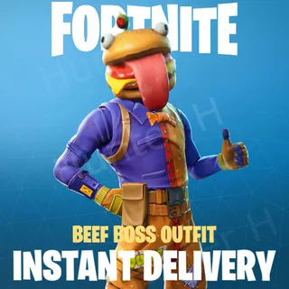 Fortnite - Beef Boss Outfit [INSTANT DELIVERY]