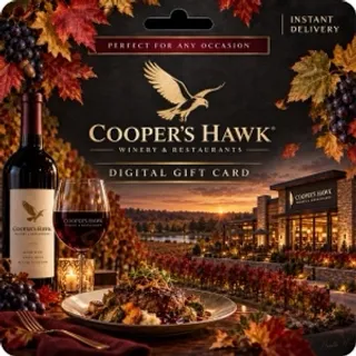 $100.00 Coopers Hawk Gift Card⚡️FLASH SALE ⚡️