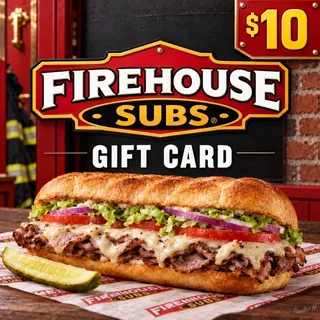 $10.00 Firehouse Subs Giftcard ⚡️FLASH SALE⚡️