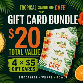 $20.00 Tropical Smoothie Cafe Gift Card⚡️FLASH SALE ⚡️