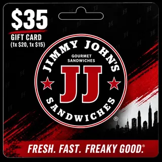 $35.00 Jimmy Johns Giftcard [Instant Delivery]