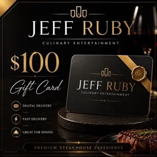 $100 Jeff Ruby Gift Card⚡️FLASH SALE ⚡️