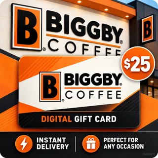 $25.00 Biggby Coffee [Instant Delivery]