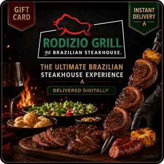 $100.00 Rodizio Grill Gift Card⚡️FLASH SALE ⚡️
