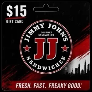 $15.00 Jimmy Johns Giftcard [Instant Delivery]
