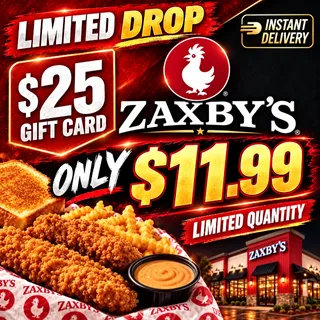 $25.00 Zaxbys⚡️FLASH SALE ⚡️