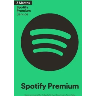 Spotify Premium 3 Months Trial [INSTANT DELIVERY]