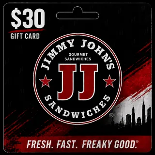 $30.00 Jimmy Johns Giftcard [Instant Delivery]
