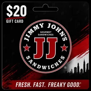 $20.00 Jimmy Johns Giftcard [Instant Delivery]