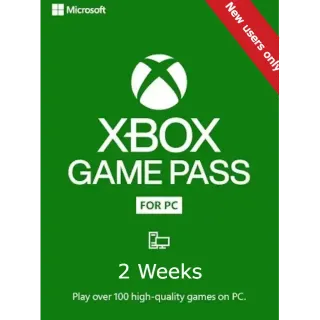 (PC) Game Pass 2 Weeks (14 days) Trial [INSTANT DELIVERY]