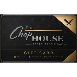 $100 The Chop House Gift Card⚡️FLASH SALE ⚡️