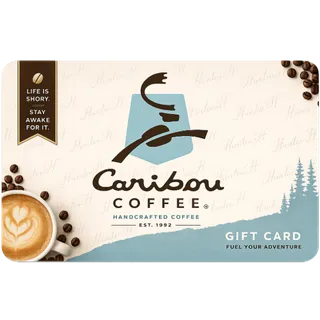 $25 Caribou Coffee Gift Card⚡️FLASH SALE ⚡️