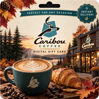 $50.00 Caribou Coffee Gift Card⚡️FLASH SALE ⚡️
