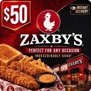 $50.00 Zaxbys⚡️FLASH SALE ⚡️