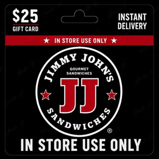 $25.00 Jimmy Johns Giftcard (In Store Use Only) [Instant Delivery]