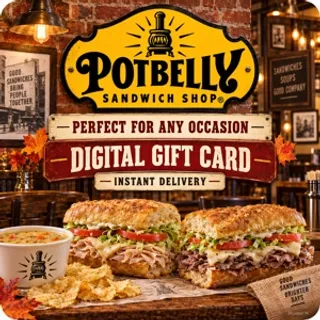 $25.00 Pot Belly Giftcard ⚡️FLASH SALE ⚡️