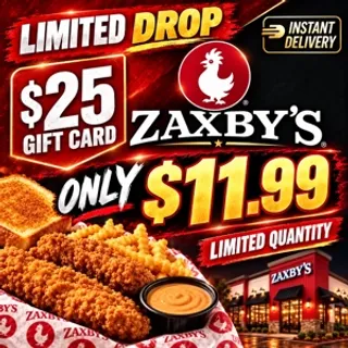 $25.00 Zaxbys⚡️FLASH SALE ⚡️