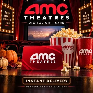 $50.00 AMC Theaters Gift Card [Instant Delivery]