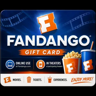 $25.00 Fandango Gift Card [Instant Delivery]