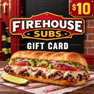 $10.00 Firehouse Subs Giftcard ⚡️FLASH SALE⚡️