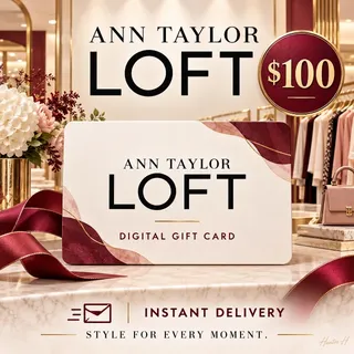 $100.00 Ann Taylor Loft Gift Card⚡️FLASH SALE ⚡️