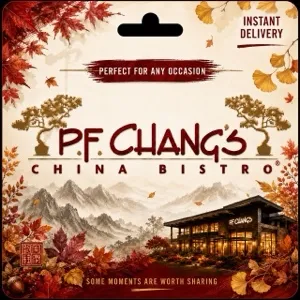 $50.00 P.F. Changs Gift Card⚡️FLASH SALE ⚡️