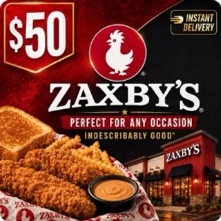$50.00 Zaxbys⚡️FLASH SALE ⚡️