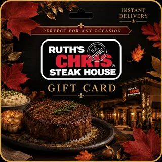$100.00 Ruth Chris Gift Card⚡️FLASH SALE ⚡️