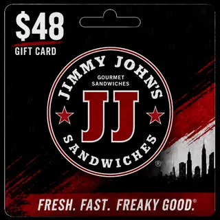 $48.21 (1x$48) Jimmy Johns Giftcard [Instant Delivery]