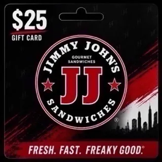 $25.00 Jimmy Johns Giftcard [Instant Delivery]