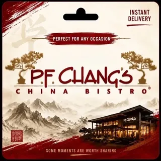 $50.00 P.F. Changs Gift Card⚡️FLASH SALE ⚡️
