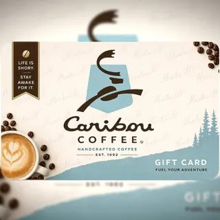 $25 Caribou Coffee Gift Card⚡️FLASH SALE ⚡️