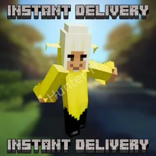 Minecraft Banana Hoodie - [Bedrock - Exclusive] XBOX SERIES X|S, XBOX ONE - WINDOWS 10/11 [INSTANT DELIVERY]