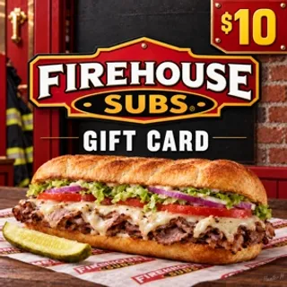 $10.00 Firehouse Subs Giftcard ⚡️FLASH SALE⚡️