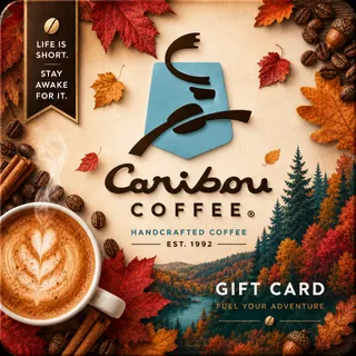 $50.00 Caribou Coffee Gift Card⚡️FLASH SALE ⚡️