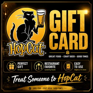 $25.00 Hop Cat Giftcard [Instant Delivery]