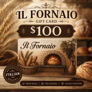 $100 II Fornaio Gift Card⚡️FLASH SALE ⚡️