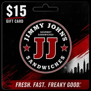 $15.00 Jimmy Johns Giftcard [Instant Delivery]