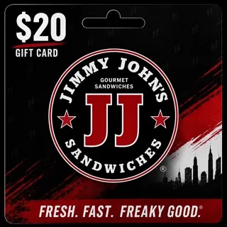 $20.00 Jimmy Johns Giftcard [Instant Delivery]