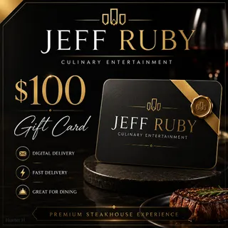 $100 Jeff Ruby Gift Card⚡️FLASH SALE ⚡️