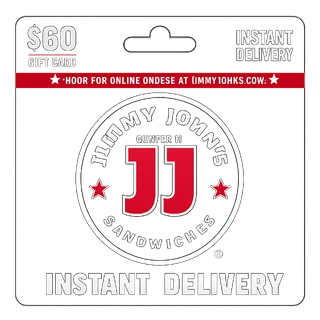 $60.00 Jimmy Johns Giftcard (In Store Use Only) [Instant Delivery]