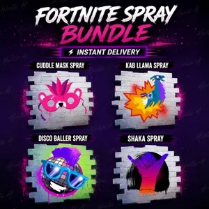 Fortnite - Cuddle Mask | Kab Llama | Shaka Spray (BUNDLE) [Instant Delivery] ⚡️FLASH SALE ⚡️
