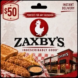 $50.00 Zaxbys⚡️FLASH SALE ⚡️