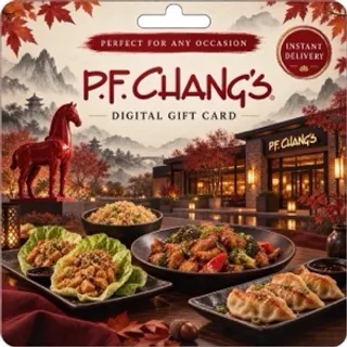 $50.00 P.F. Changs Gift Card⚡️FLASH SALE ⚡️