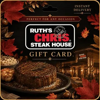 $55.00 Ruth Chris Gift Card⚡️FLASH SALE ⚡️